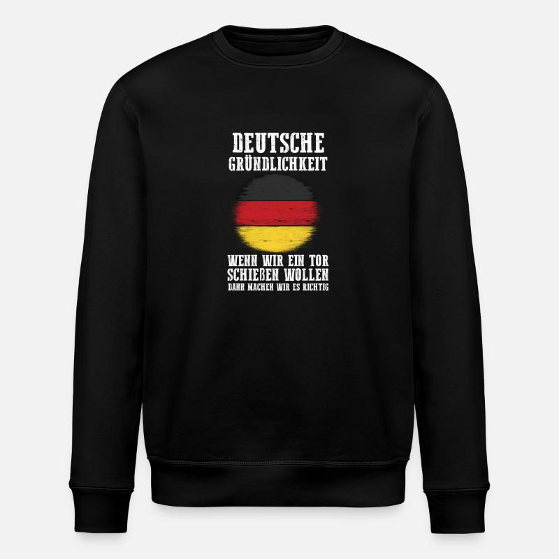 German German Germany - Stanley/Stella ROLLER Unisex Organic Sweatshirt - black