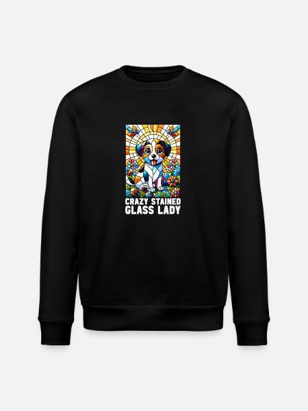 Vitrail artiste Vitrail Art - Sweat bio ROLLER Stanley/Stella Unisexe - noir