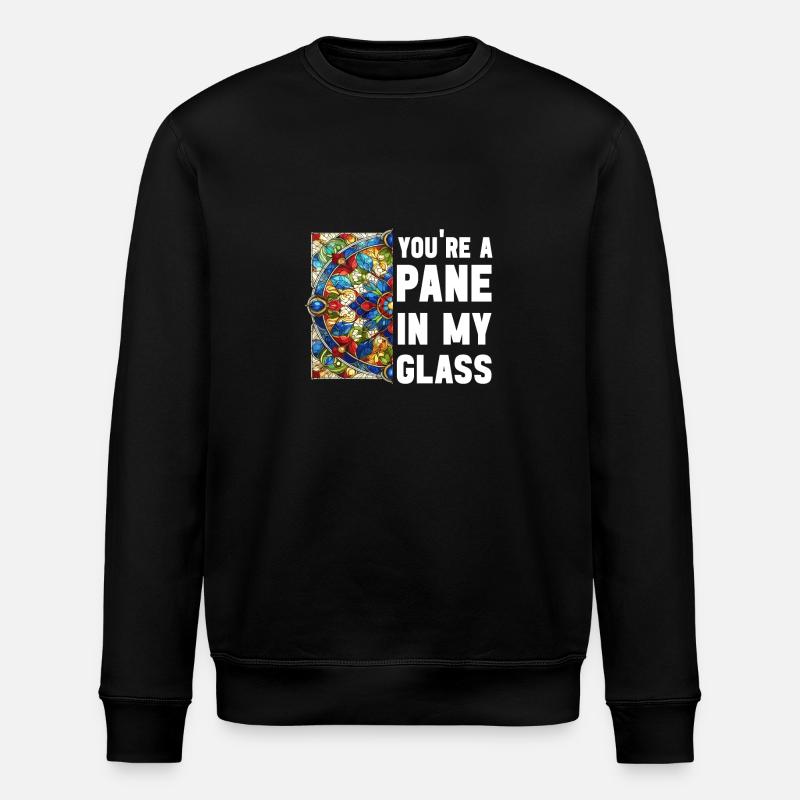 Vitrail artiste Vitrail Art - Sweat bio ROLLER Stanley/Stella Unisexe - noir