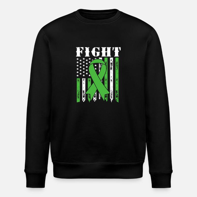 Traumatic brain injury - Stanley/Stella ROLLER Unisex Organic Sweatshirt - black