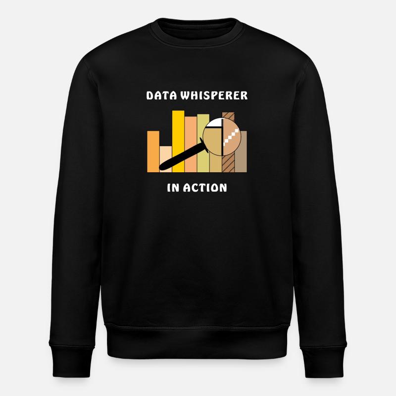 DATA WHISPERER EN ACTION - Sweat bio ROLLER Stanley/Stella Unisexe - noir