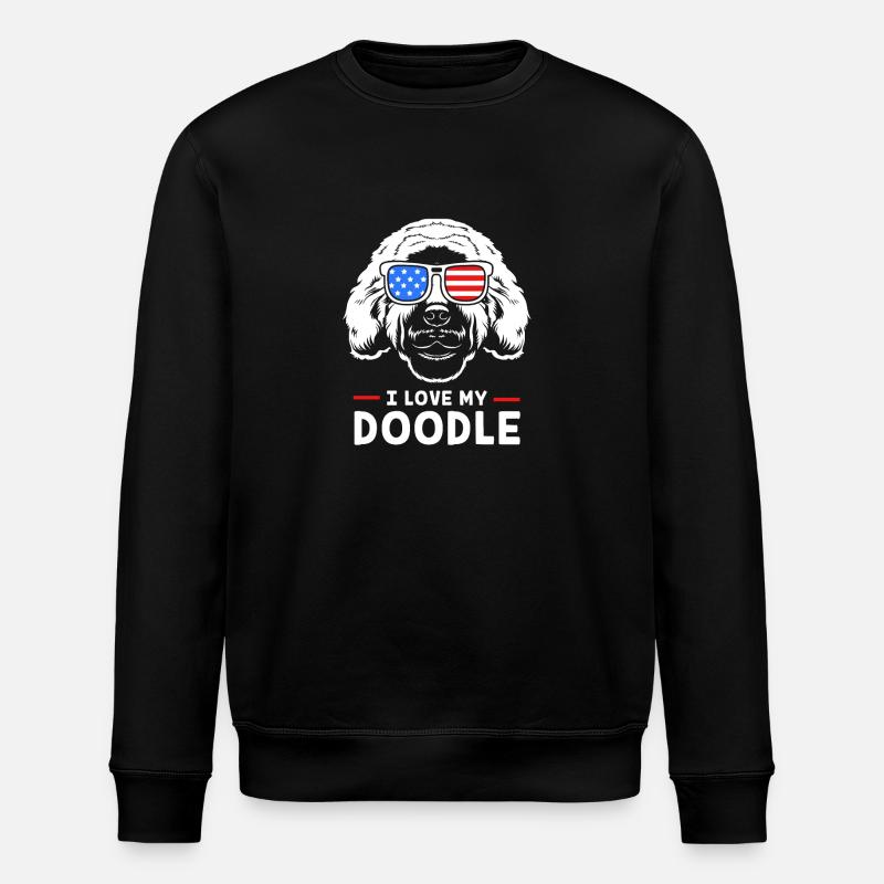 Goldendoodle - Sweat bio ROLLER Stanley/Stella Unisexe - noir