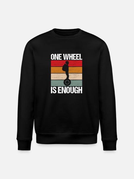 EUC Monowheel - Stanley/Stella ROLLER Unisex Organic Sweatshirt - black