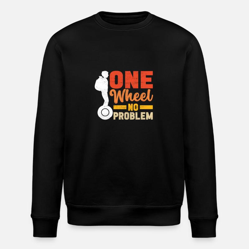 EUC Monowheel - Stanley/Stella ROLLER Unisex Organic Sweatshirt - black