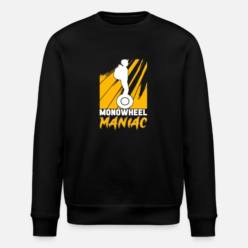 EUC Monowheel - Stanley/Stella ROLLER Unisex Organic Sweatshirt - black