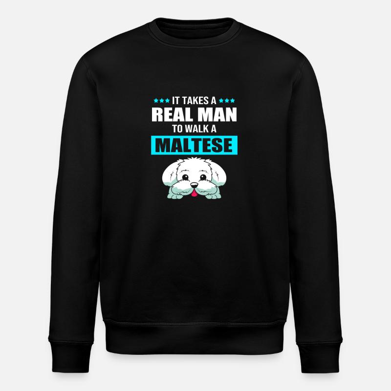 Malteser - Stanley/Stella Unisex Bio-Sweatshirt ROLLER - Schwarz