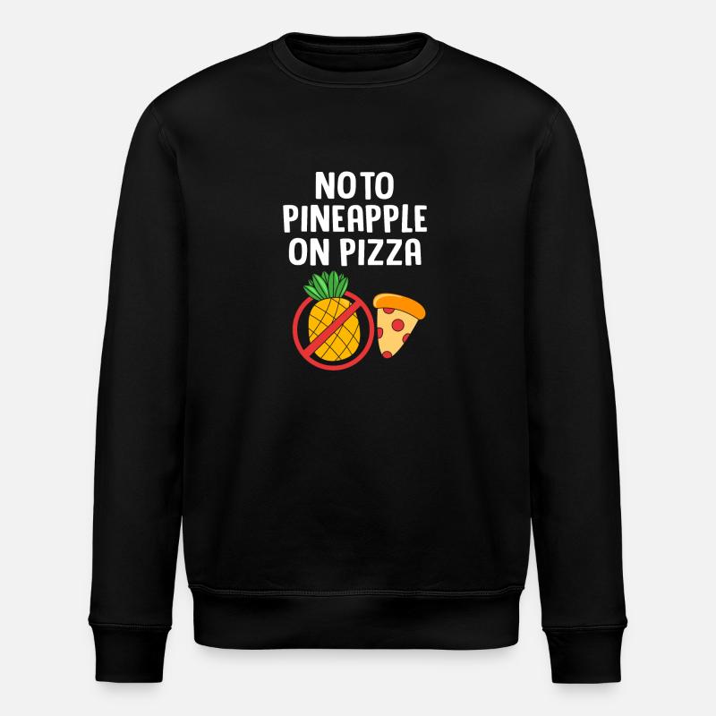 Pizza Hawaii - Stanley/Stella Unisex Bio-Sweatshirt ROLLER - Schwarz