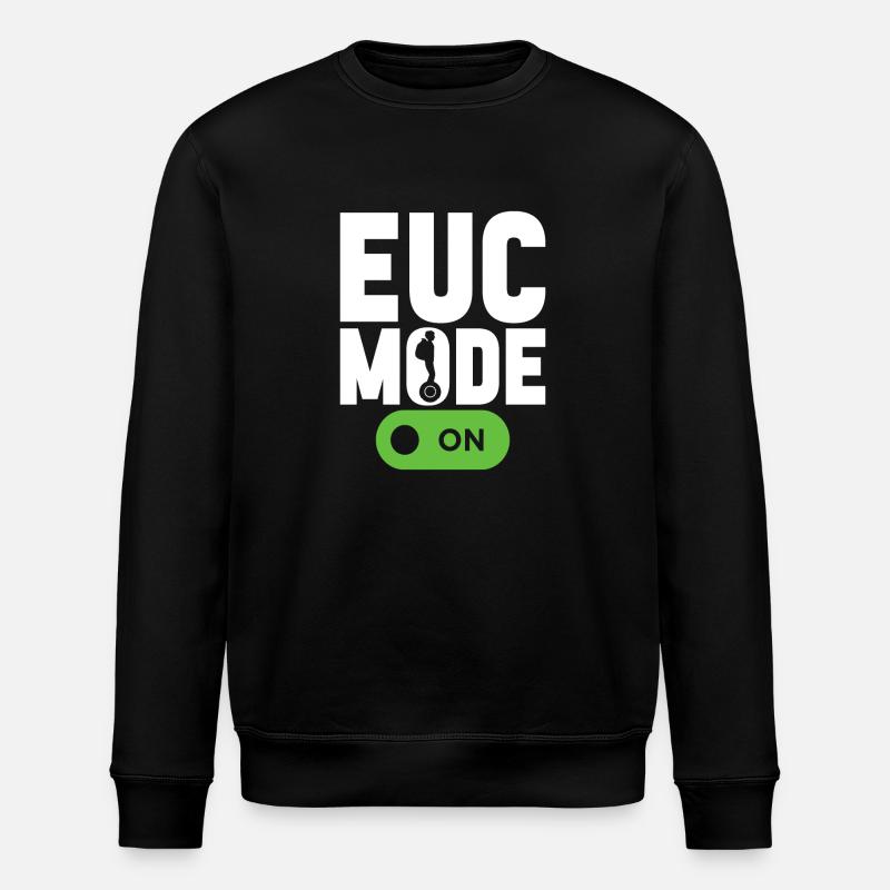 EUC Monowheel - Stanley/Stella ROLLER Unisex Organic Sweatshirt - black