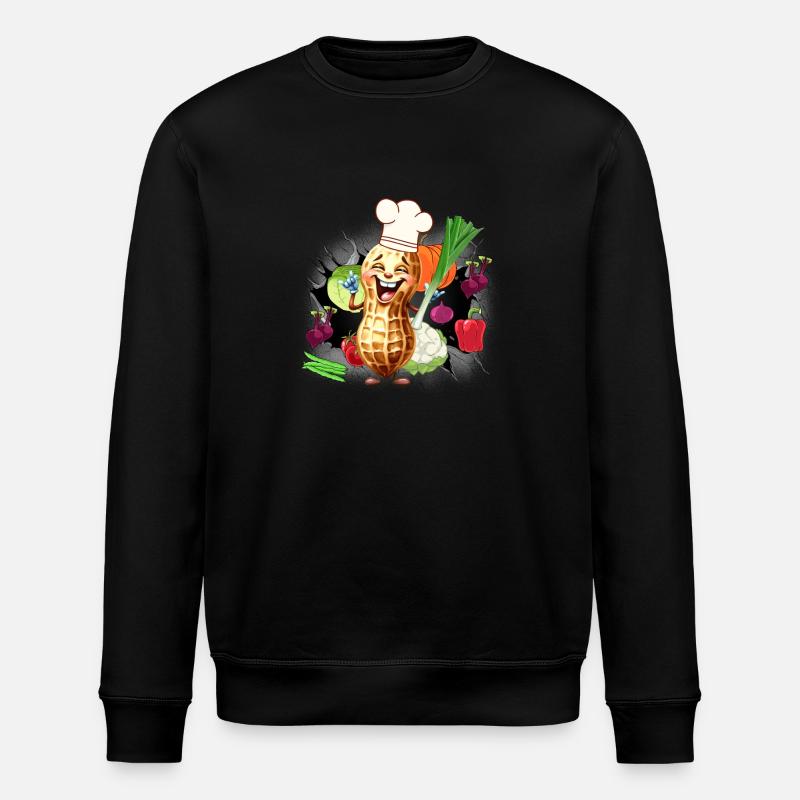 Cuisinier Cuisiniers Légumes Cuisine - Sweat bio ROLLER Stanley/Stella Unisexe - noir
