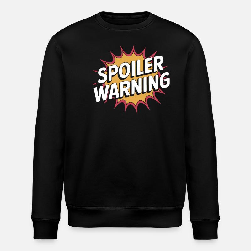 Spoiler Warning - Sweat bio ROLLER Stanley/Stella Unisexe - noir
