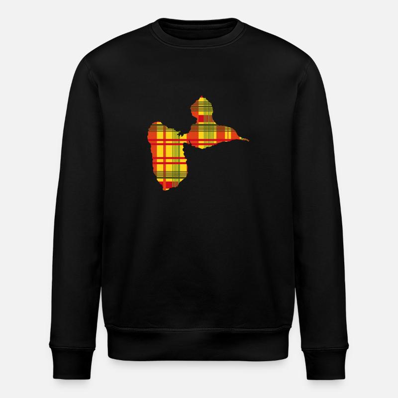 T-shirt Gwada Madrasse - Sweat bio ROLLER Stanley/Stella Unisexe - noir