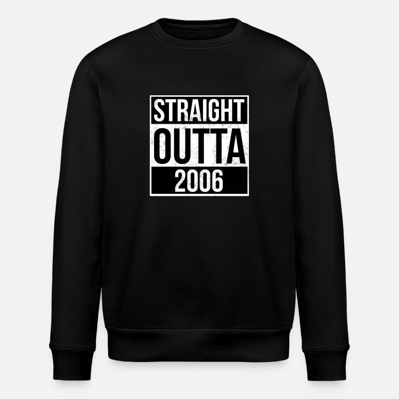 Straight Outta 2006 - Sweat bio ROLLER Stanley/Stella Unisexe - noir