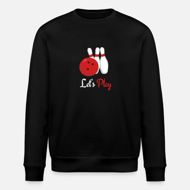 Bowling - Stanley/Stella Unisex Bio-Sweatshirt ROLLER - Schwarz