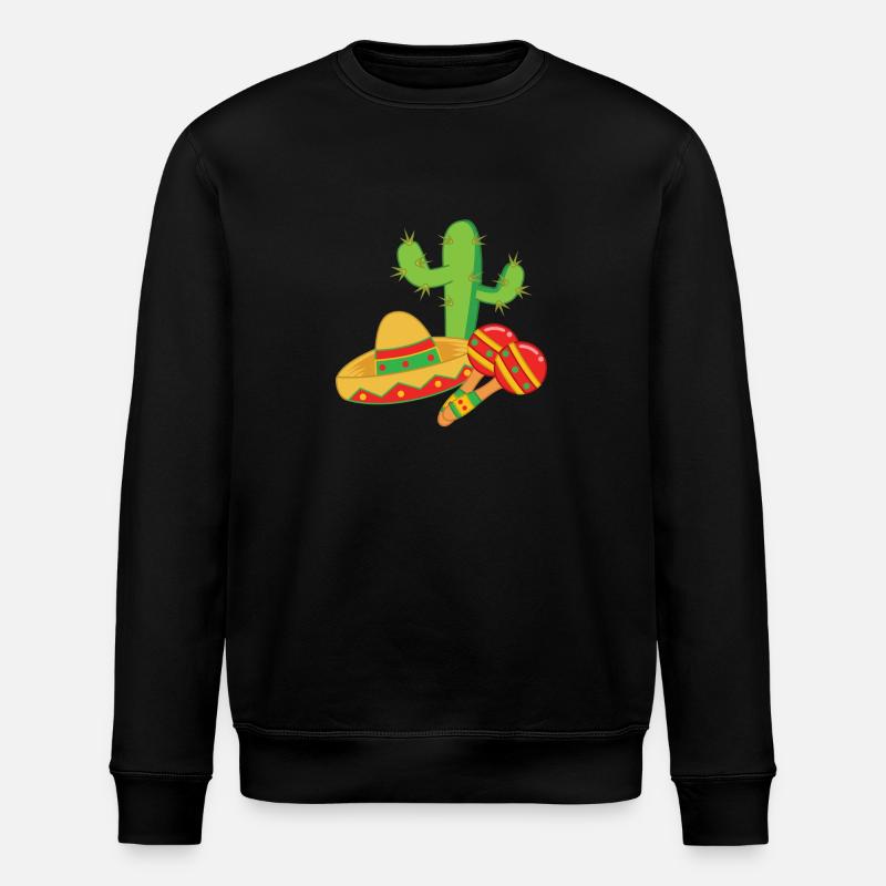 Mexique - T-SHIRT - Sweat bio ROLLER Stanley/Stella Unisexe - noir