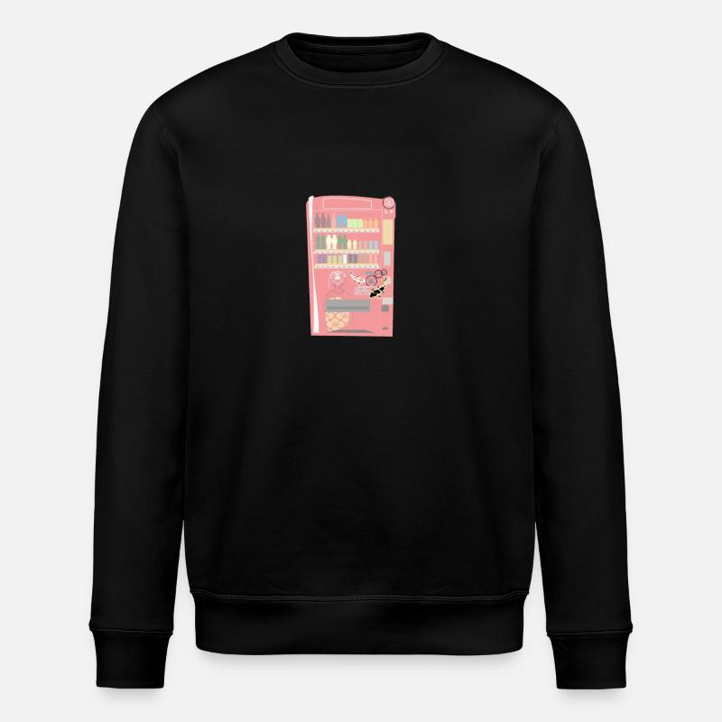 VendingMachine - Stanley/Stella ROLLER Unisex Organic Sweatshirt - black