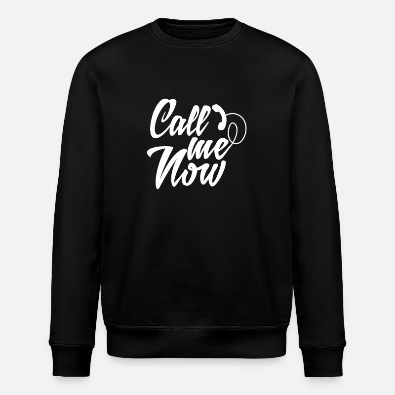 appelle moi maintenant - Sweat bio ROLLER Stanley/Stella Unisexe - noir