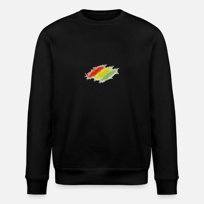 Rasta Scratches - Sweat bio ROLLER Stanley/Stella Unisexe - noir