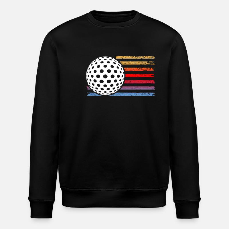 Golfers Golf - Stanley/Stella ROLLER Unisex Organic Sweatshirt - black