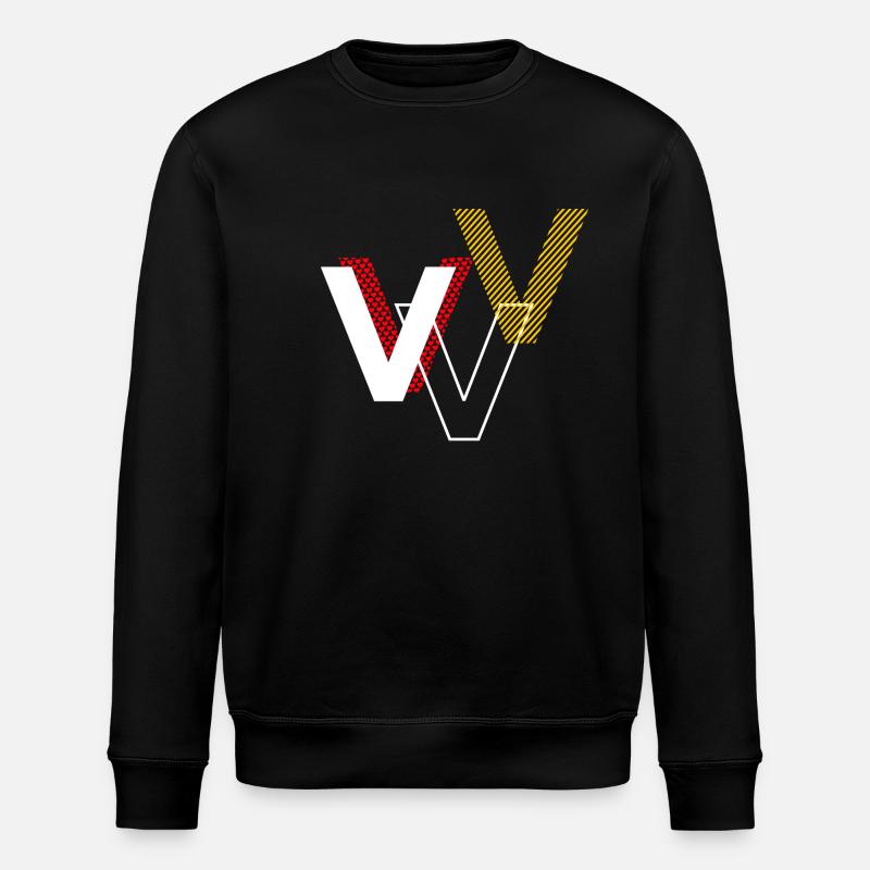 V v v - Sweat bio ROLLER Stanley/Stella Unisexe - noir