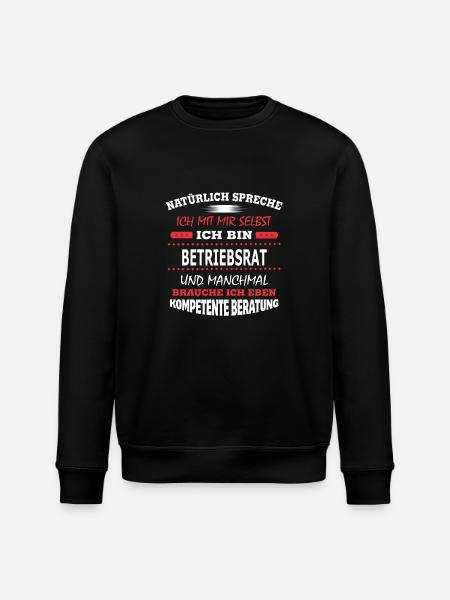 BETRIEBSRAT - Stanley/Stella Unisex Bio-Sweatshirt ROLLER - Schwarz