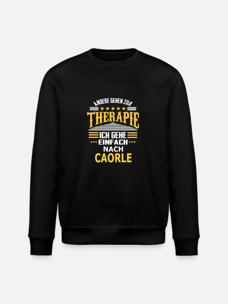NACH_CAORLE - Stanley/Stella Unisex Bio-Sweatshirt ROLLER - Schwarz