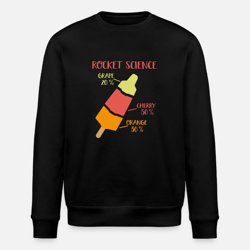 2541614 128139169 rocket science - Stanley/Stella ROLLER Unisex Organic Sweatshirt - black