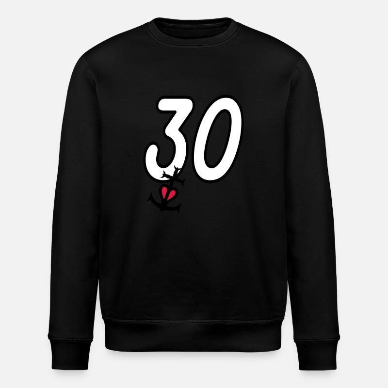 Gard croix camargaise - Sweat bio ROLLER Stanley/Stella Unisexe - noir