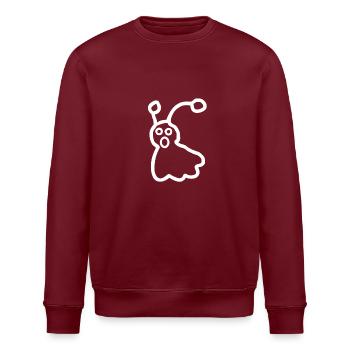 slug - Stanley/Stella ROLLER Unisex Organic Sweatshirt - burgundy - Front - Nik (191cm)