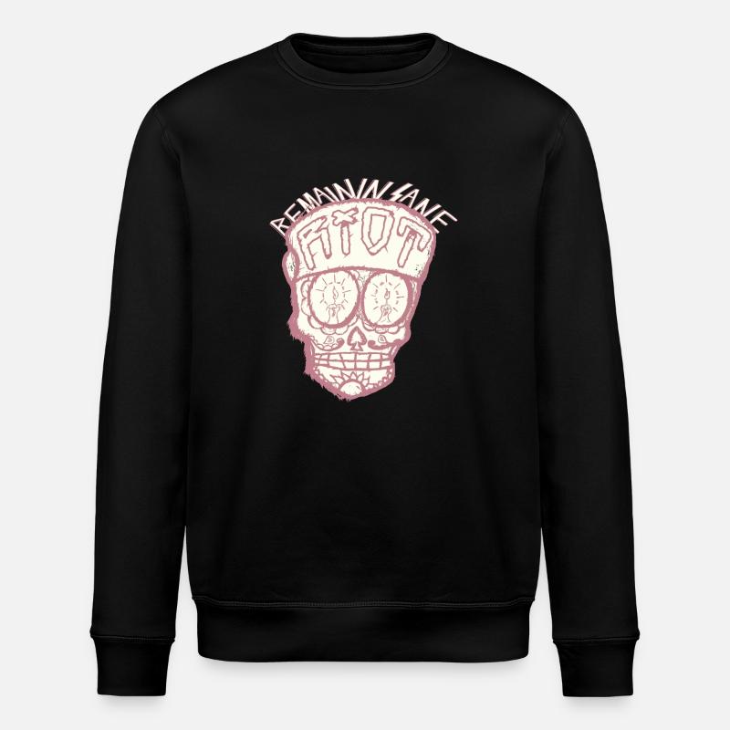 SugarSkull - Stanley/Stella Unisex Bio-Sweatshirt ROLLER - Schwarz