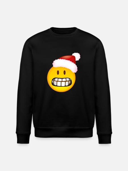 Smiley Glossy Desperate Christmas - Sweat bio ROLLER Stanley/Stella Unisexe - noir
