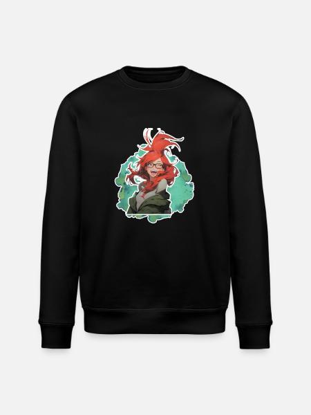 Mrs. Soline YouplaBoom - Stanley/Stella ROLLER Unisex Organic Sweatshirt - black