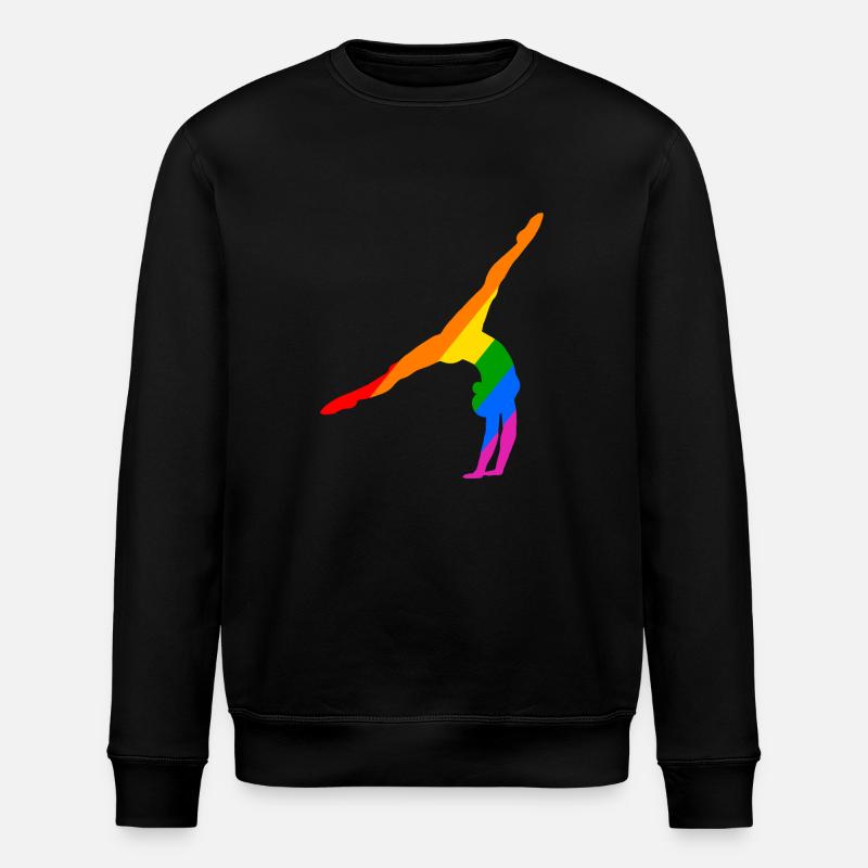 Poirier en arc-en-ciel - Sweat bio ROLLER Stanley/Stella Unisexe - noir