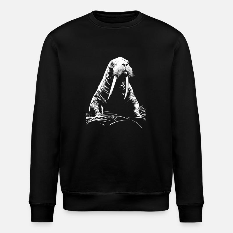 Morse - Sweat bio ROLLER Stanley/Stella Unisexe - noir