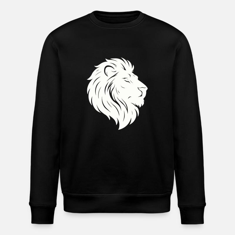 Lion Tête de Lion - Sweat bio ROLLER Stanley/Stella Unisexe - noir