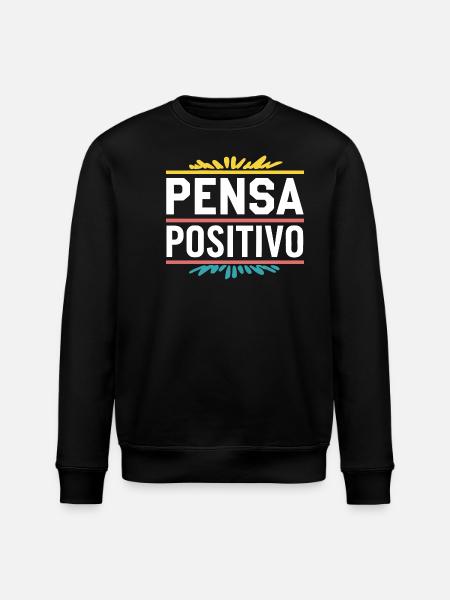 Pensa positivo - Sweat bio ROLLER Stanley/Stella Unisexe - noir