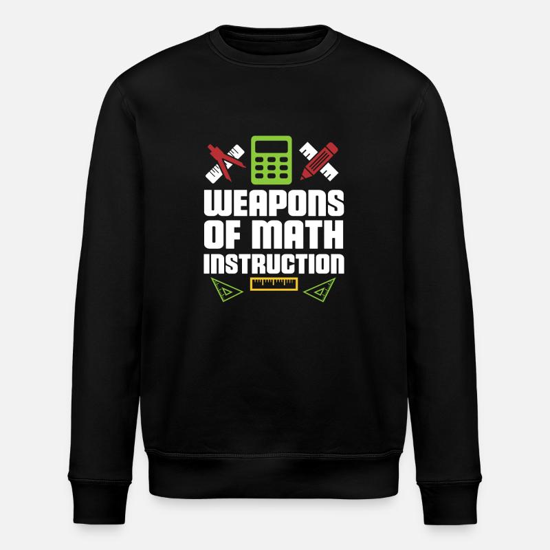 Math professeur de mathématiques - Sweat bio ROLLER Stanley/Stella Unisexe - noir