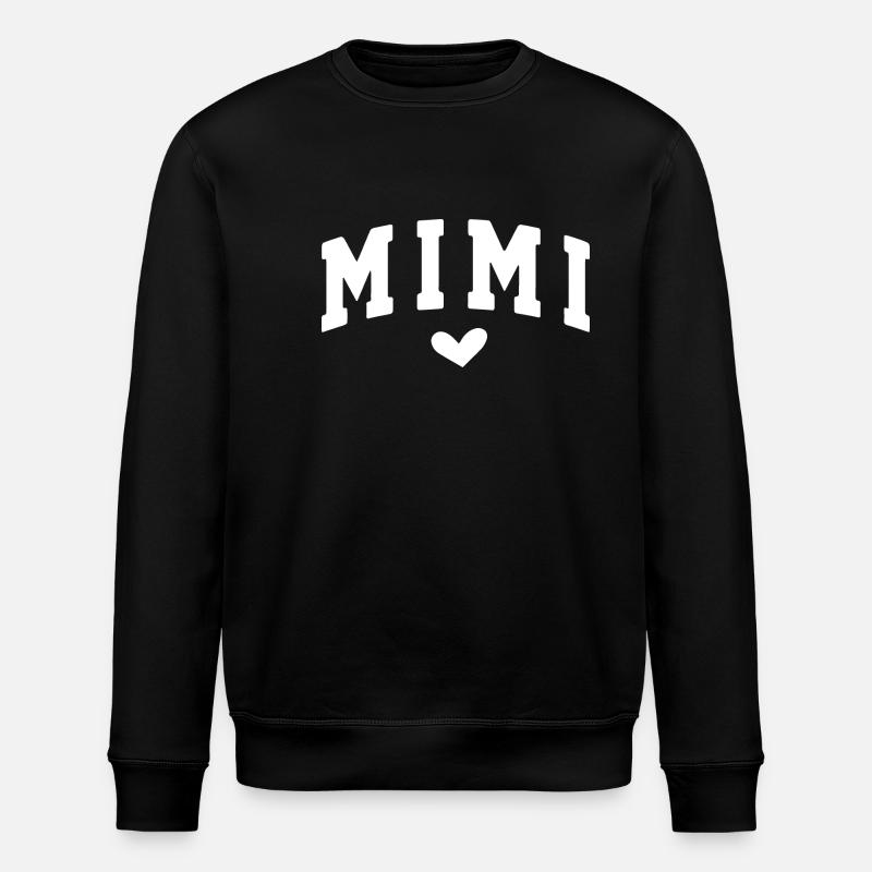 Mimi - Stanley/Stella Unisex Bio-Sweatshirt ROLLER - Schwarz
