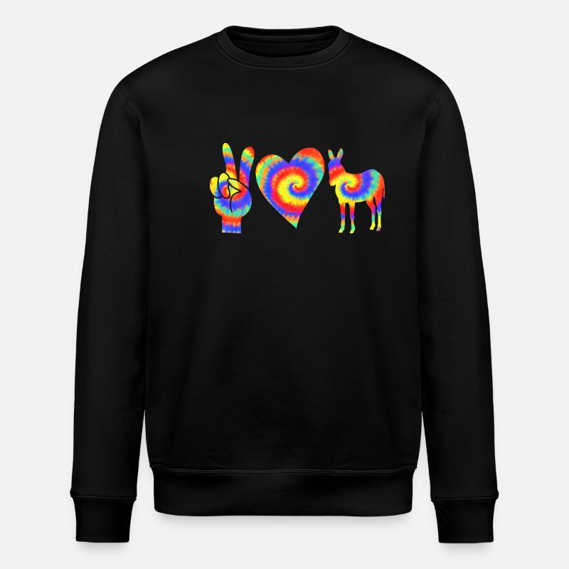 Donkey - Stanley/Stella ROLLER Unisex Organic Sweatshirt - black