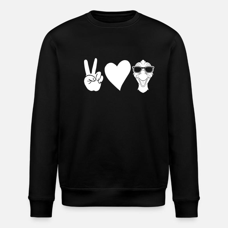 Goose - Stanley/Stella ROLLER Unisex Organic Sweatshirt - black