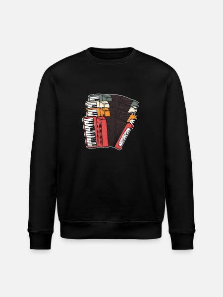 Accordéon - Sweat bio ROLLER Stanley/Stella Unisexe - noir