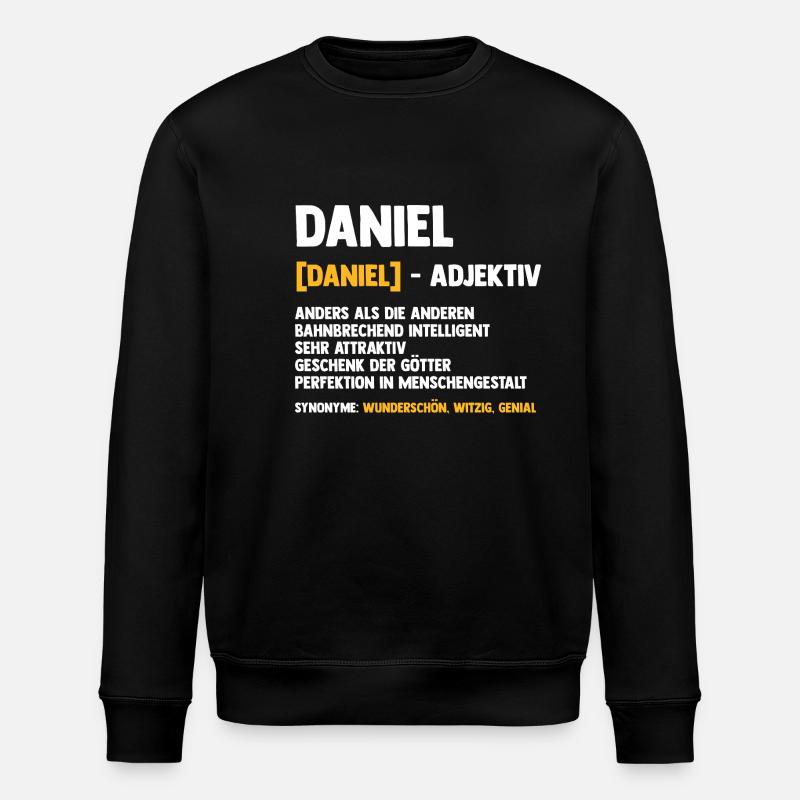 Daniel - Stanley/Stella ROLLER Unisex Organic Sweatshirt - black