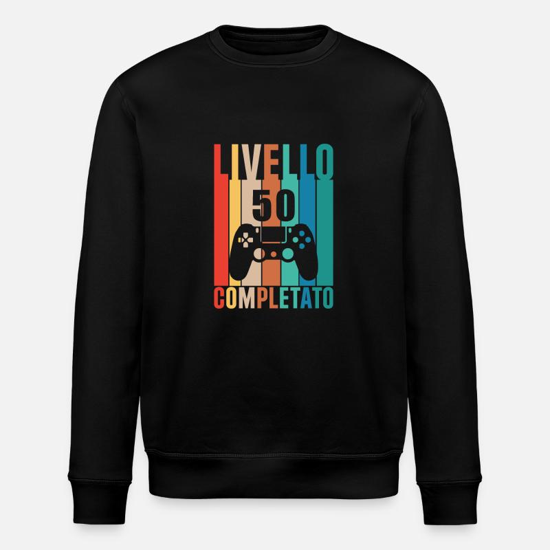Niveau 50 - Sweat bio ROLLER Stanley/Stella Unisexe - noir