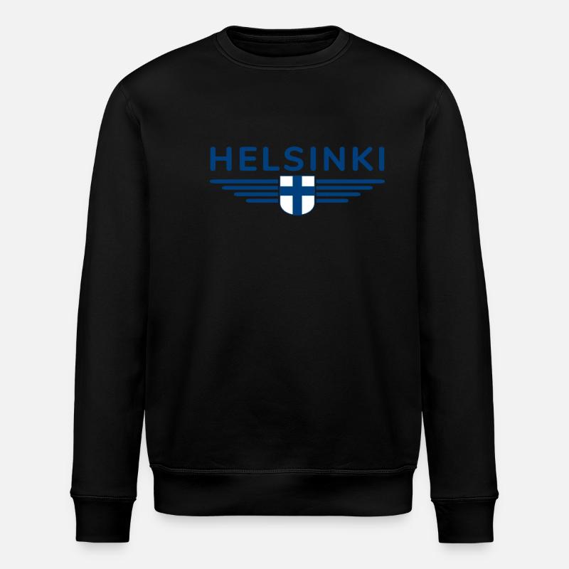 Helsinki Design – L’élégance nordique - Sweat bio ROLLER Stanley/Stella Unisexe - noir