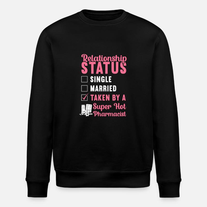 Pharmacy Tech Technician - Stanley/Stella ROLLER Unisex Organic Sweatshirt - black