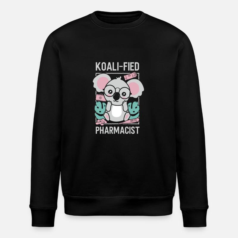 Pharmacy Tech Technician - Stanley/Stella Unisex Bio-Sweatshirt ROLLER - Schwarz