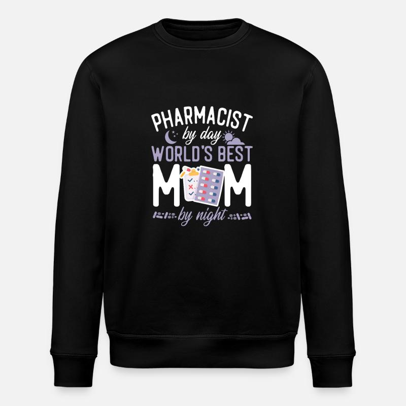 Technicien en pharmacie - Sweat bio ROLLER Stanley/Stella Unisexe - noir