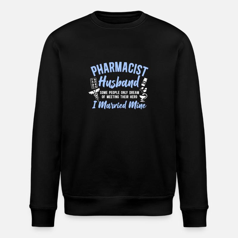 Pharmacy Tech Technician - Stanley/Stella ROLLER Unisex Organic Sweatshirt - black