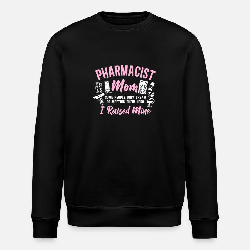 Pharmacy Tech Technician - Stanley/Stella ROLLER Unisex Organic Sweatshirt - black