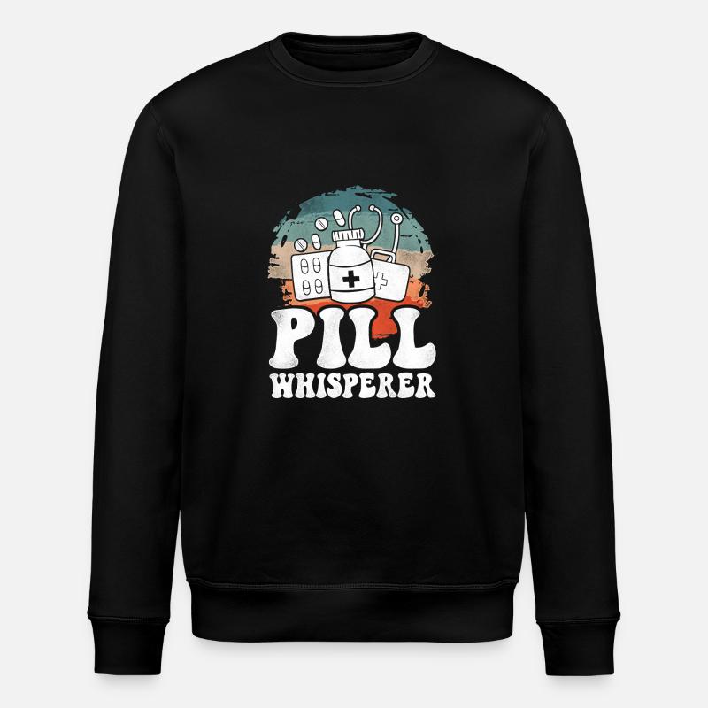 Pharmacy Tech Technician - Stanley/Stella Unisex Bio-Sweatshirt ROLLER - Schwarz