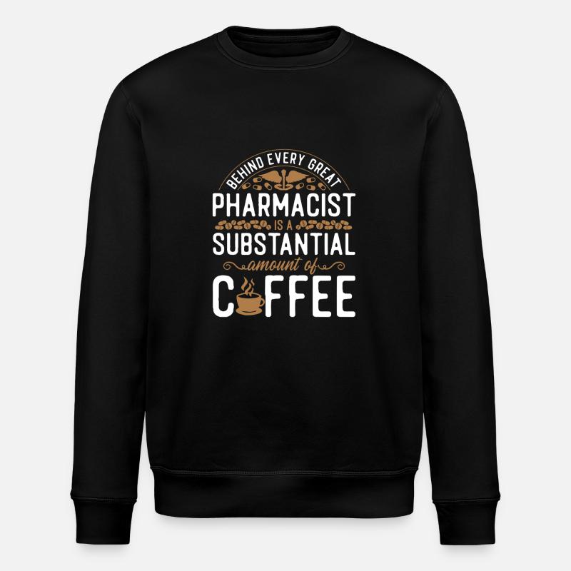 Pharmacy Tech Technician - Stanley/Stella ROLLER Unisex Organic Sweatshirt - black